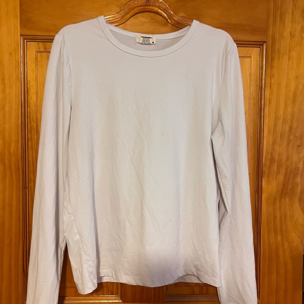 Old Navy Light Blue Long Sleeve Tee